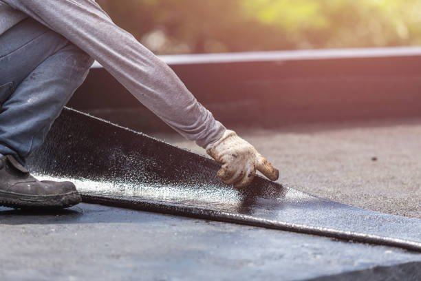 Professional Waterproofing technician working in Waxhaw, NC